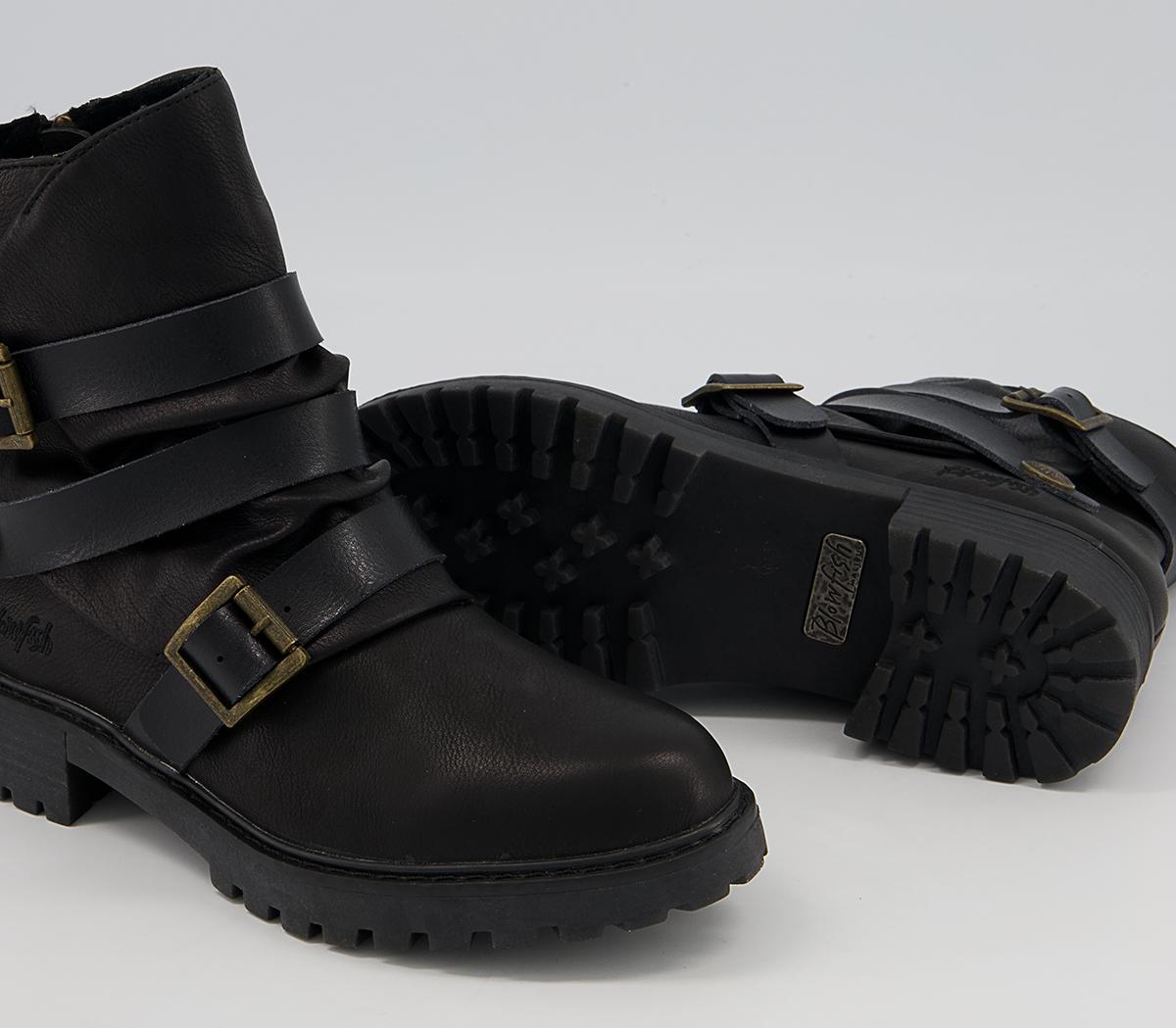 Blowfish Malibu Rux Ankle Boots Blowfish Malibu Rux Ankle Boots Black