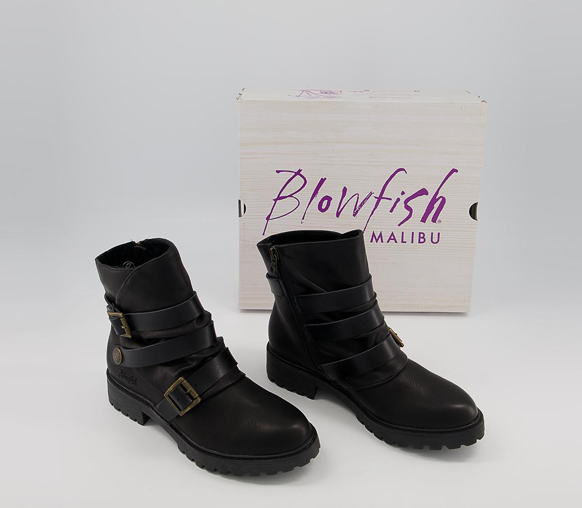 Blowfish Malibu Rux Ankle Boots Blowfish Malibu Rux Ankle Boots Black