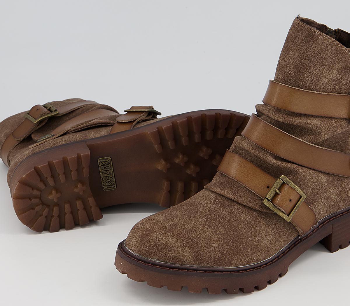 Blowfish Malibu Rux Ankle Boots Blowfish Malibu Rux Ankle Boots Taupe