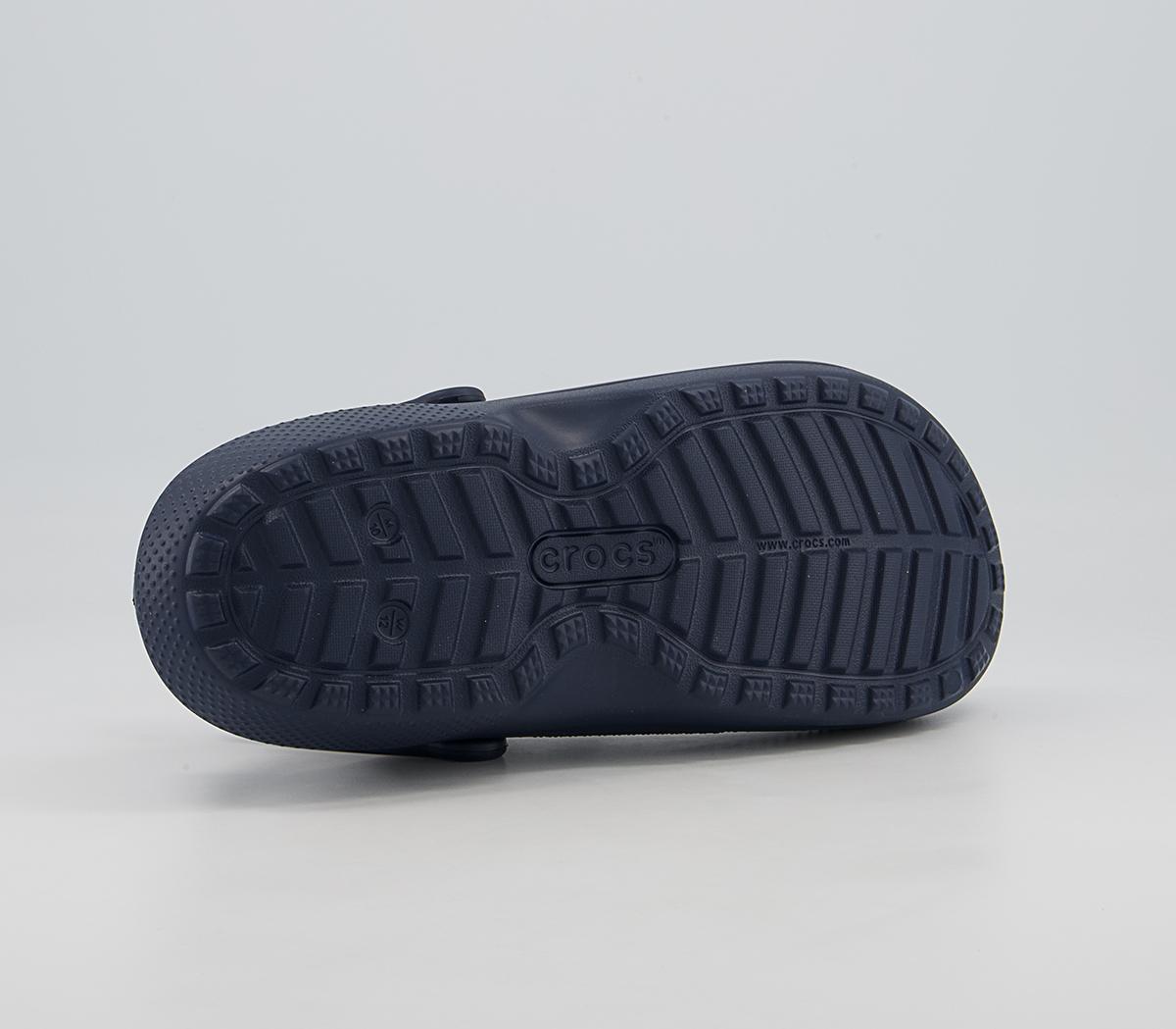 Crocs Classic Lined Clogs M Crocs Classic Lined Clogs M Navy Charcoal