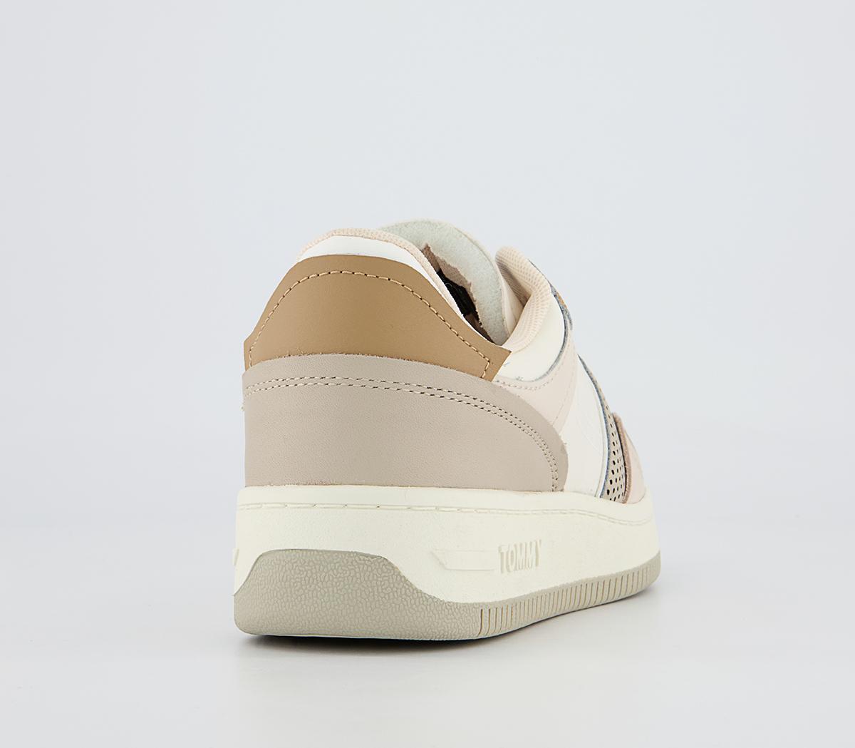 Tommy Hilfiger Elevated Basket Trainers Tommy Hilfiger Elevated Basket Trainers Savannah Sand