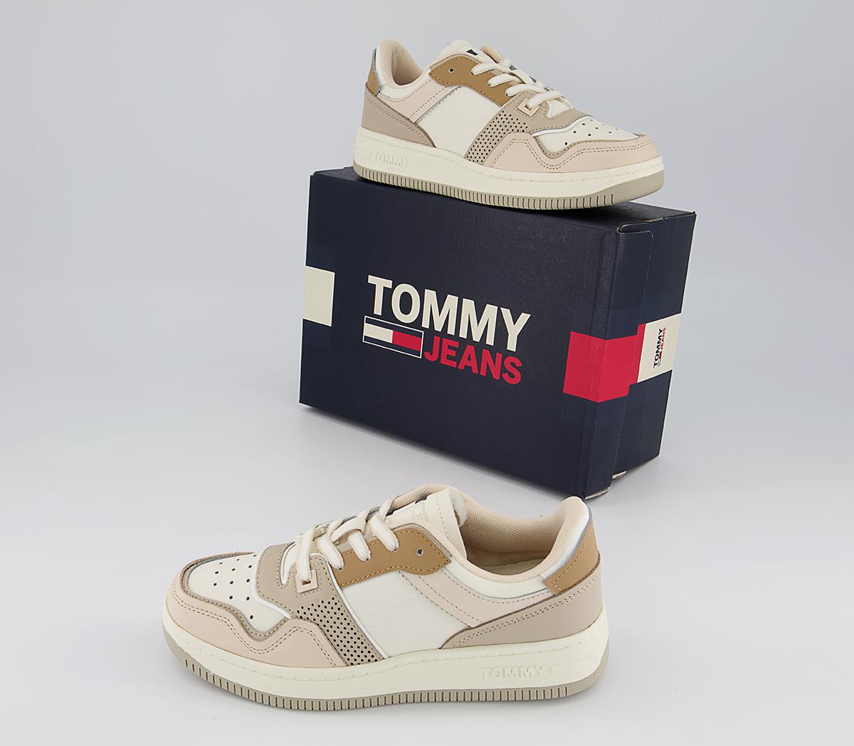 Tommy Hilfiger Elevated Basket Trainers Tommy Hilfiger Elevated Basket Trainers Savannah Sand