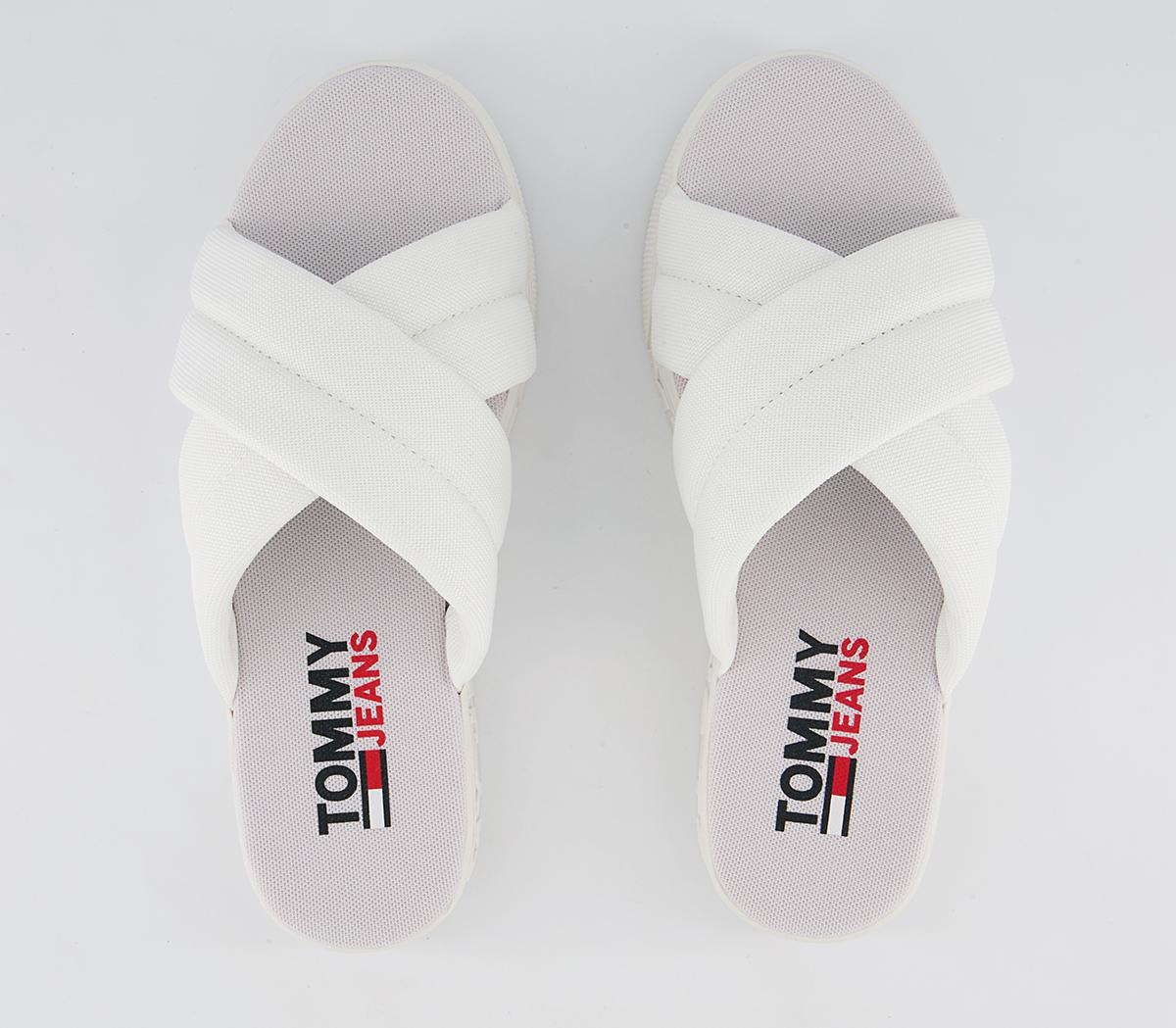 Tommy Hilfiger Tommy Jeans Flatform Sandals Tommy Hilfiger Tommy Jeans Flatform Sandals White