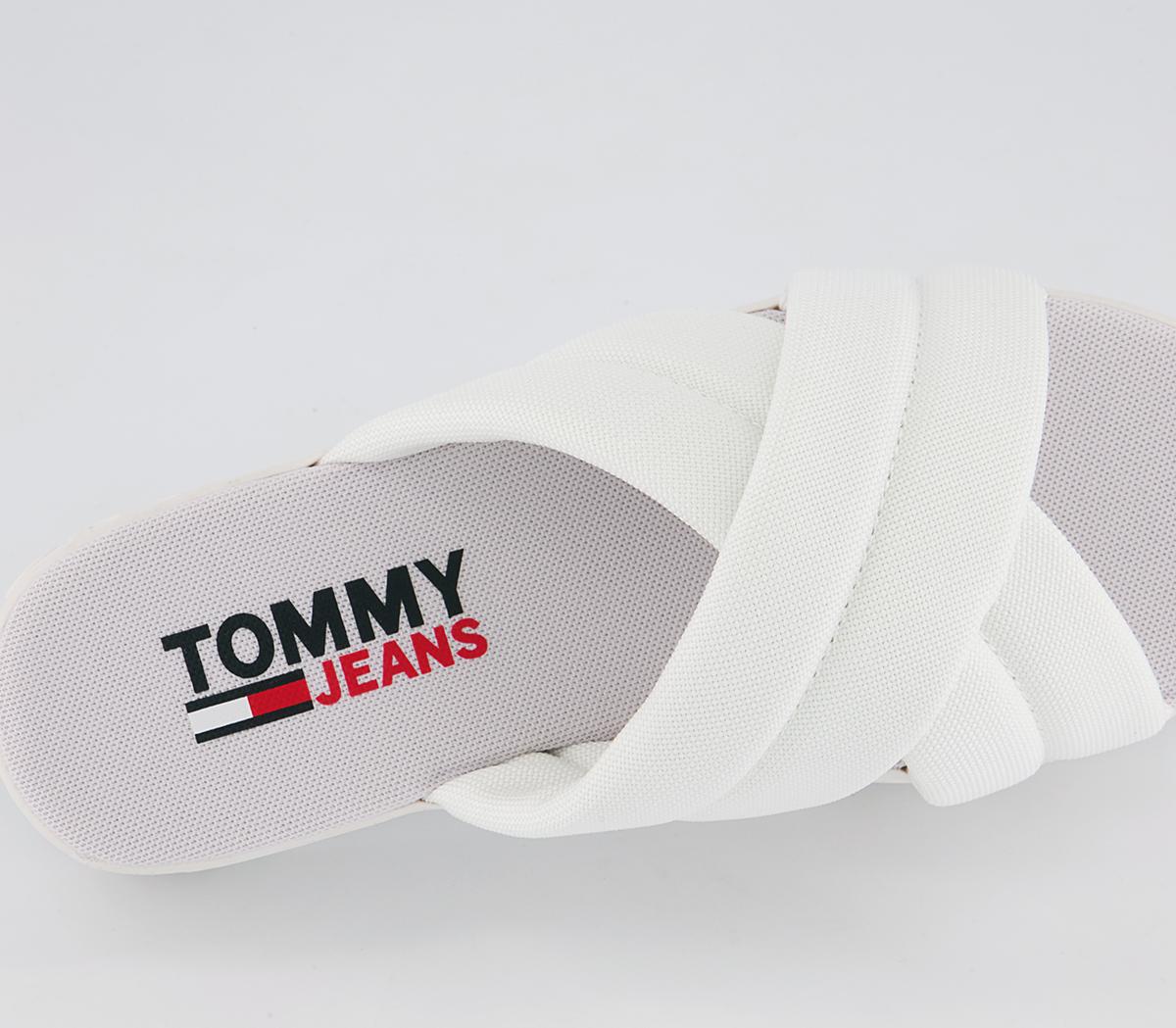 Tommy Hilfiger Tommy Jeans Flatform Sandals Tommy Hilfiger Tommy Jeans Flatform Sandals White