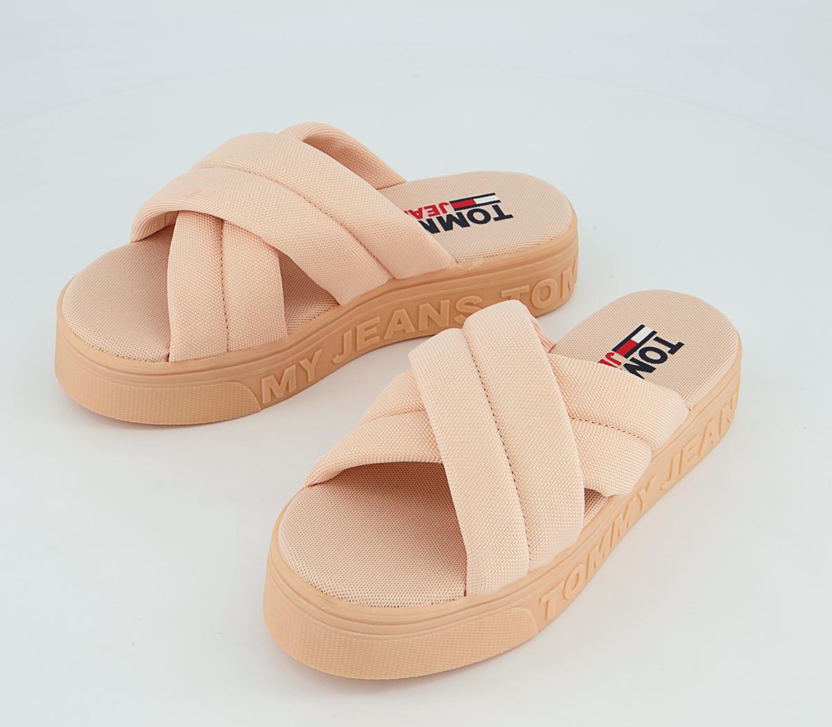Tommy Hilfiger Tommy Jeans Flatform Sandals Tommy Hilfiger Tommy Jeans Flatform Sandals Frosty Mango