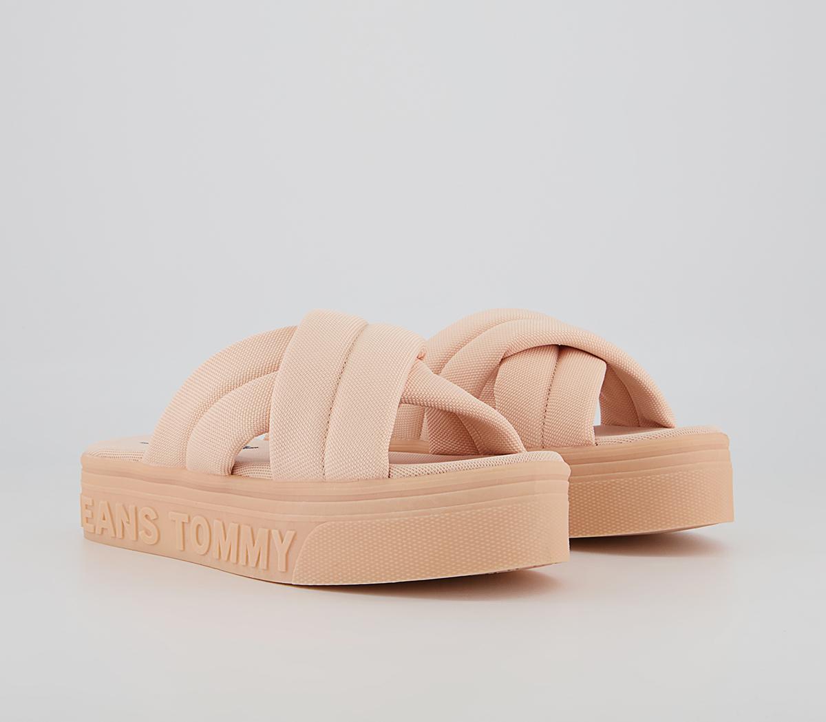Tommy Hilfiger Tommy Jeans Flatform Sandals Tommy Hilfiger Tommy Jeans Flatform Sandals Frosty Mango