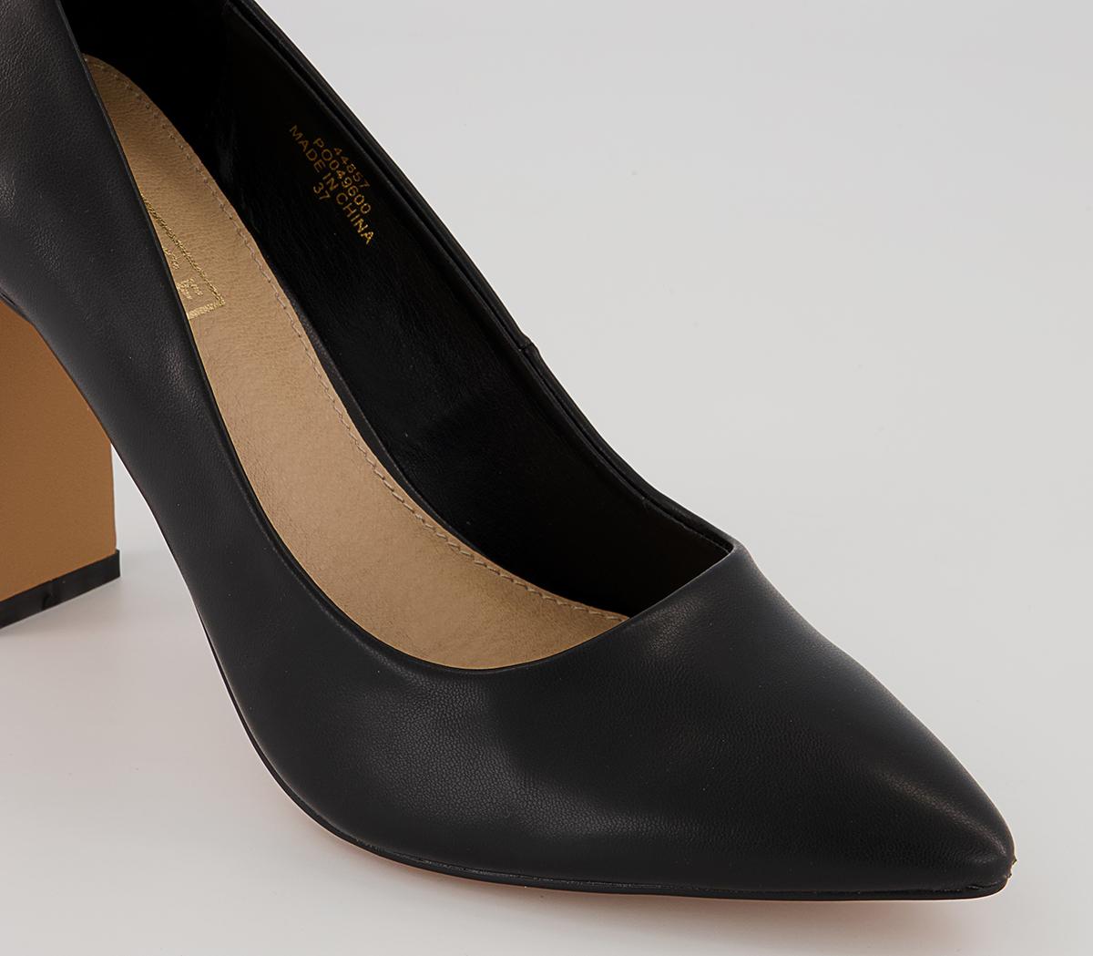 Office Helney Slim Block Heels Office Helney Slim Block Heels Black