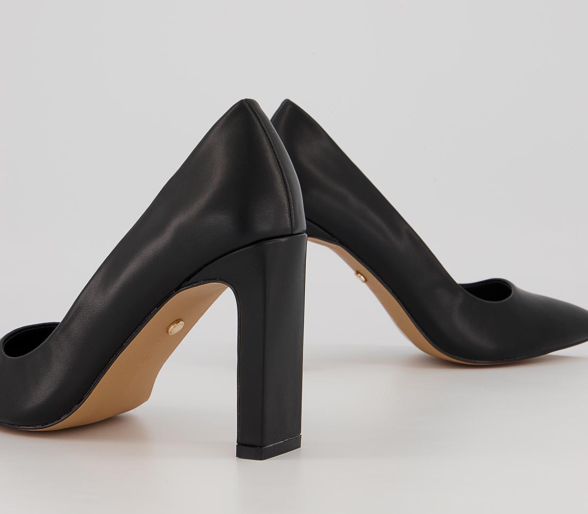 Office Helney Slim Block Heels Office Helney Slim Block Heels Black