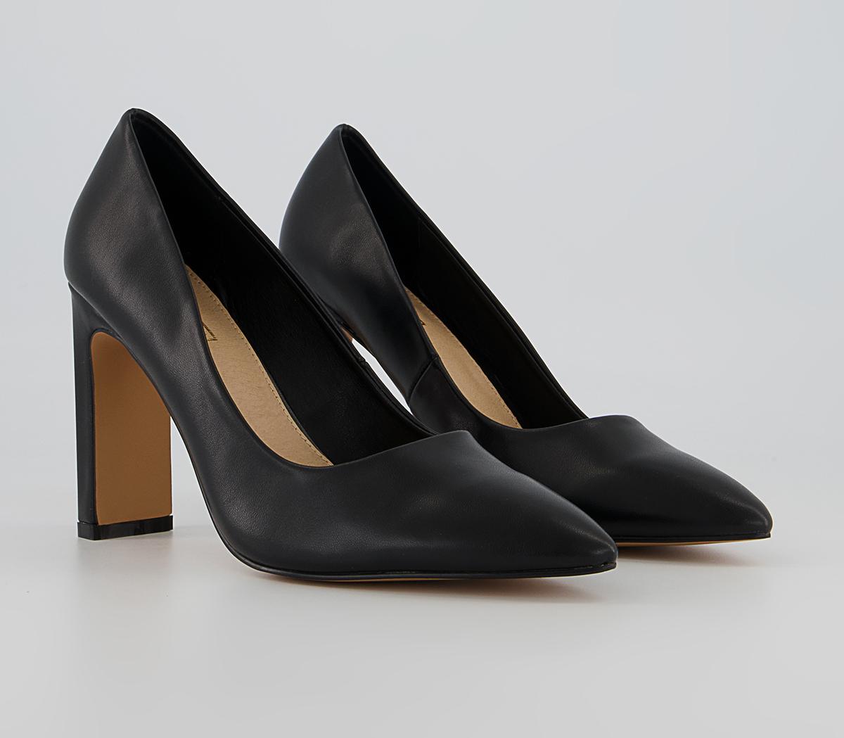 Office Helney Slim Block Heels Office Helney Slim Block Heels Black