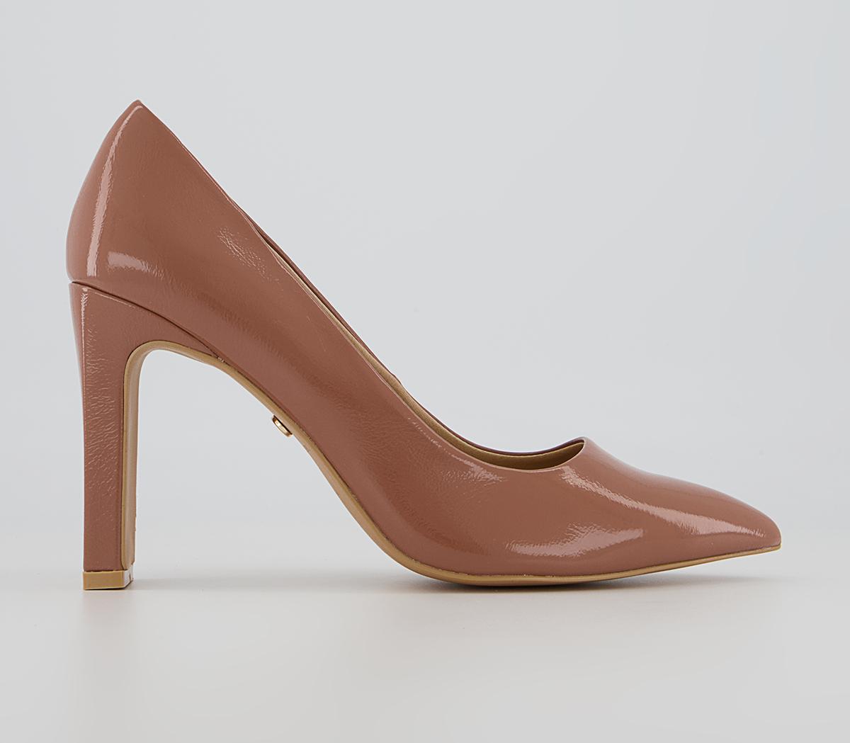 Office Helney Slim Block Heels Office Helney Slim Block Heels Nude