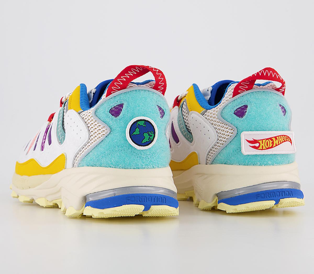 adidas ConsortiumSW X HW Superturf TrainersWhite Bold Gold Bluebird