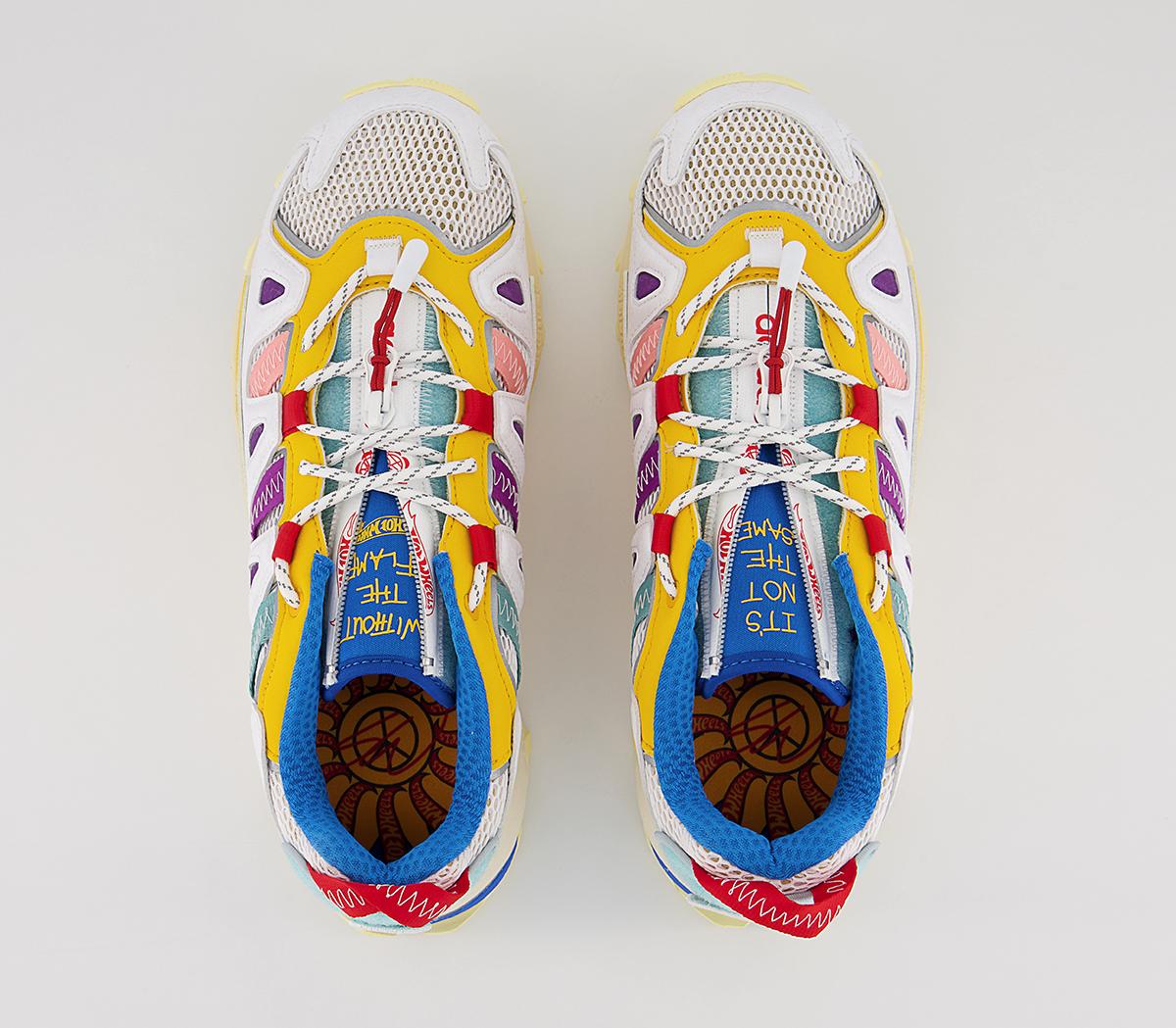 adidas ConsortiumSW X HW Superturf TrainersWhite Bold Gold Bluebird