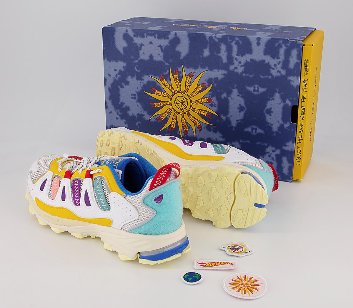 adidas ConsortiumSW X HW Superturf TrainersWhite Bold Gold Bluebird