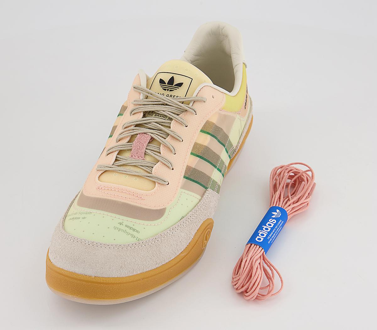 adidas Consortium Craig Green Squash Polta Akh Trainers adidas Consortium Craig Green Squash Polta Akh Trainers Cream White Sesame Bold Green