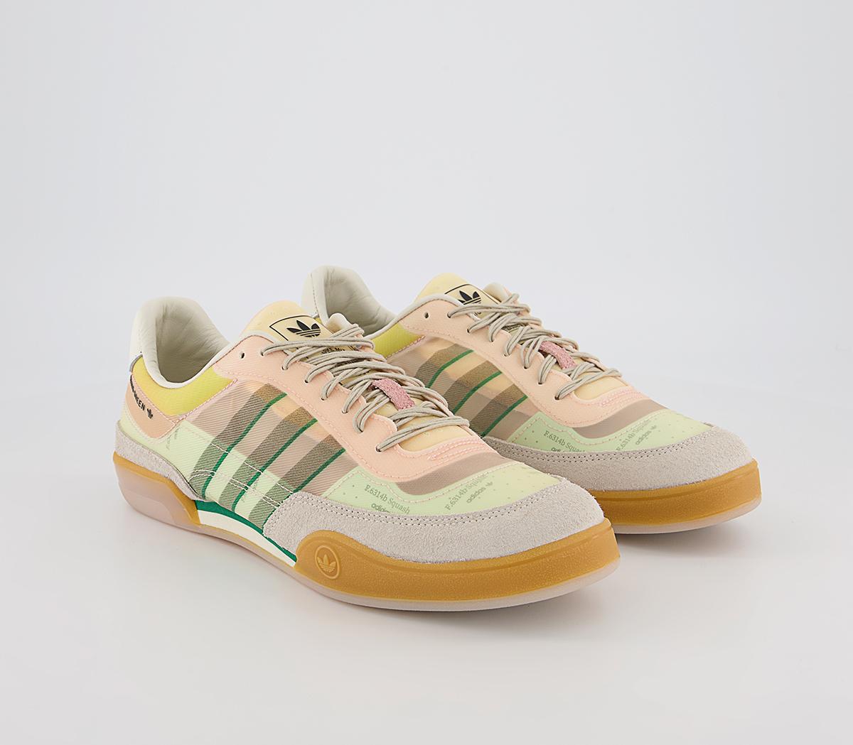 adidas Consortium Craig Green Squash Polta Akh Trainers adidas Consortium Craig Green Squash Polta Akh Trainers Cream White Sesame Bold Green