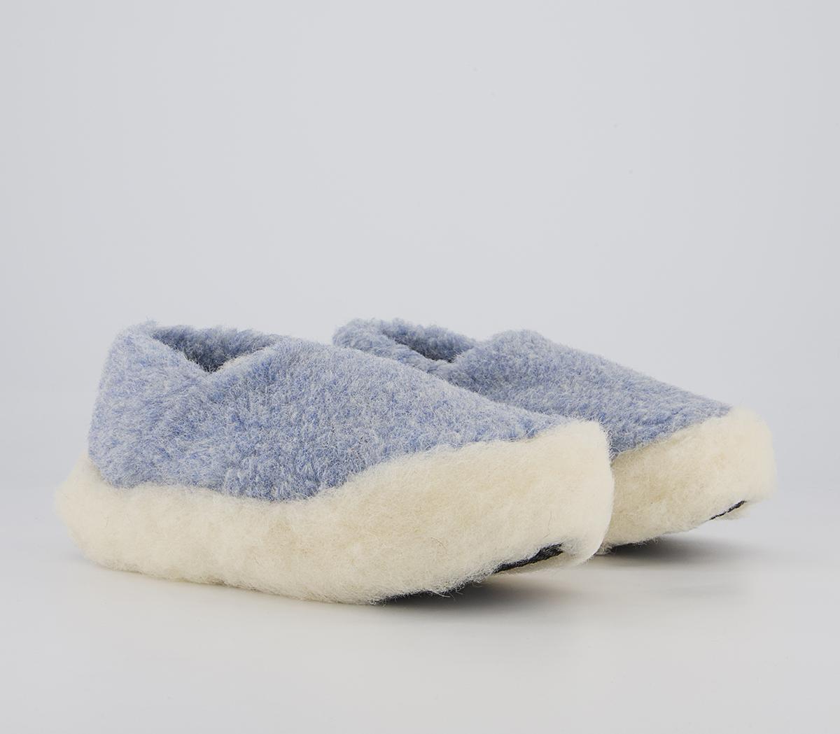 Yoko Wool Yoko Wool Slippers Yoko Wool Yoko Wool Slippers Blue