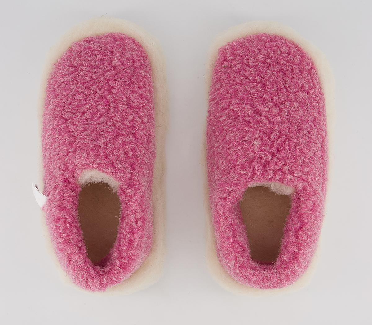 Yoko Wool Yoko Wool Slippers Yoko Wool Yoko Wool Slippers Pink