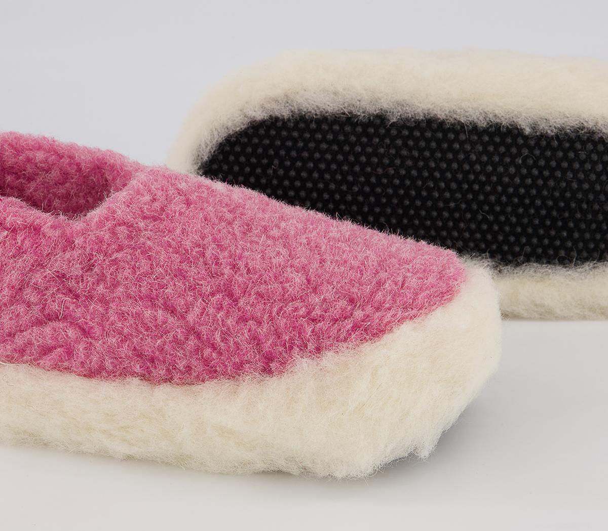 Yoko Wool Yoko Wool Slippers Yoko Wool Yoko Wool Slippers Pink