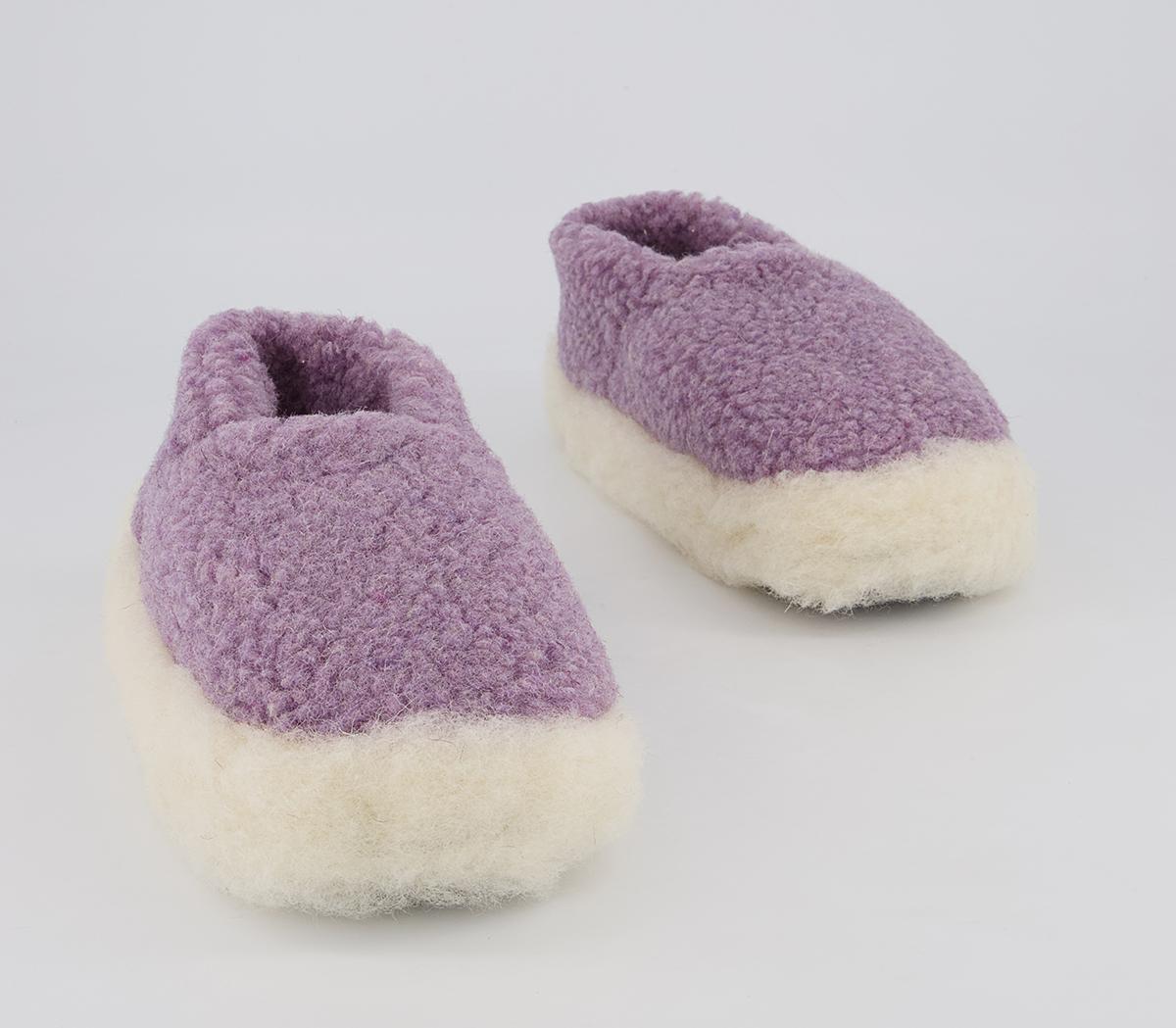 Yoko Wool Yoko Wool Slippers Yoko Wool Yoko Wool Slippers Lavender