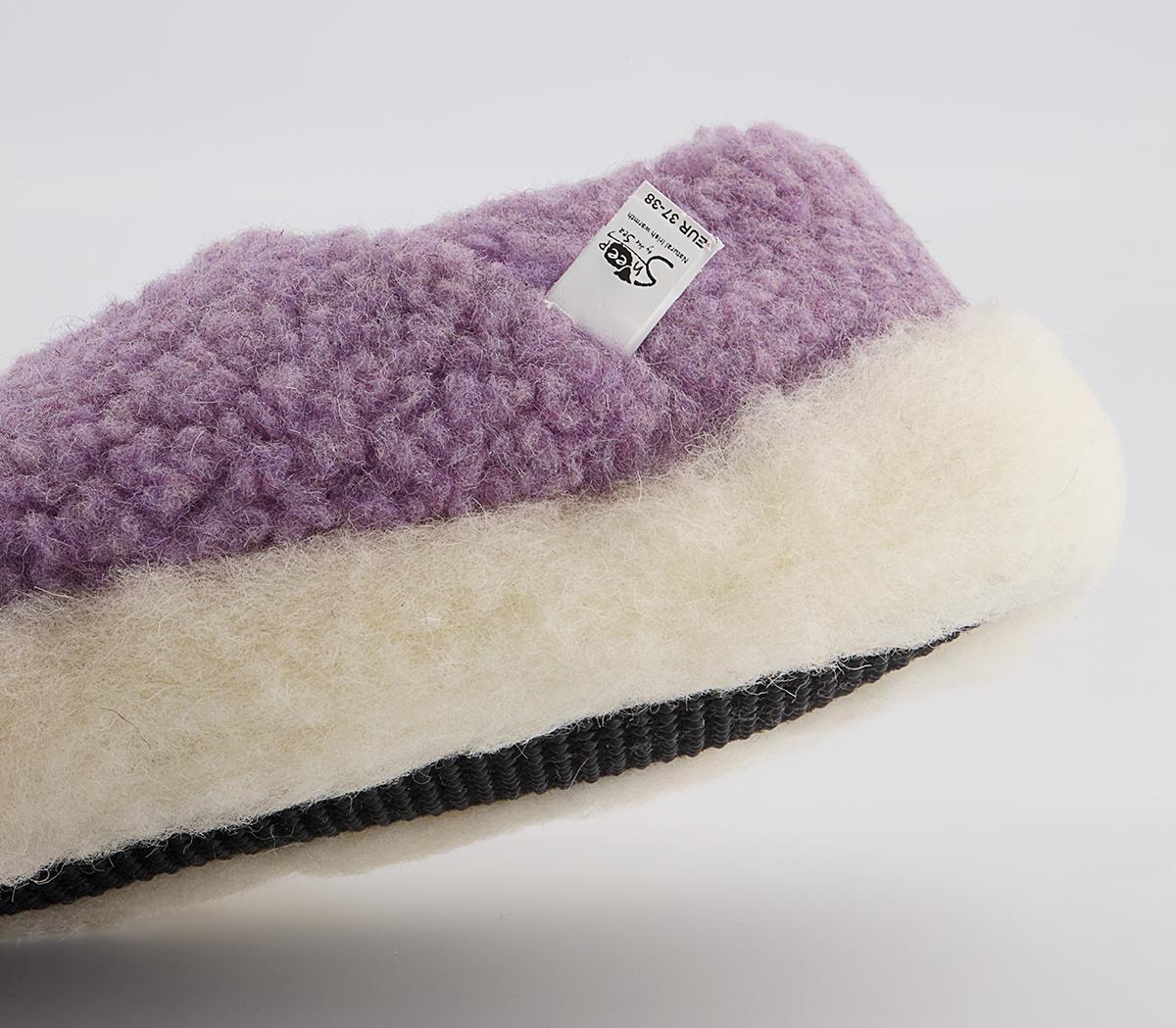 Yoko Wool Yoko Wool Slippers Yoko Wool Yoko Wool Slippers Lavender