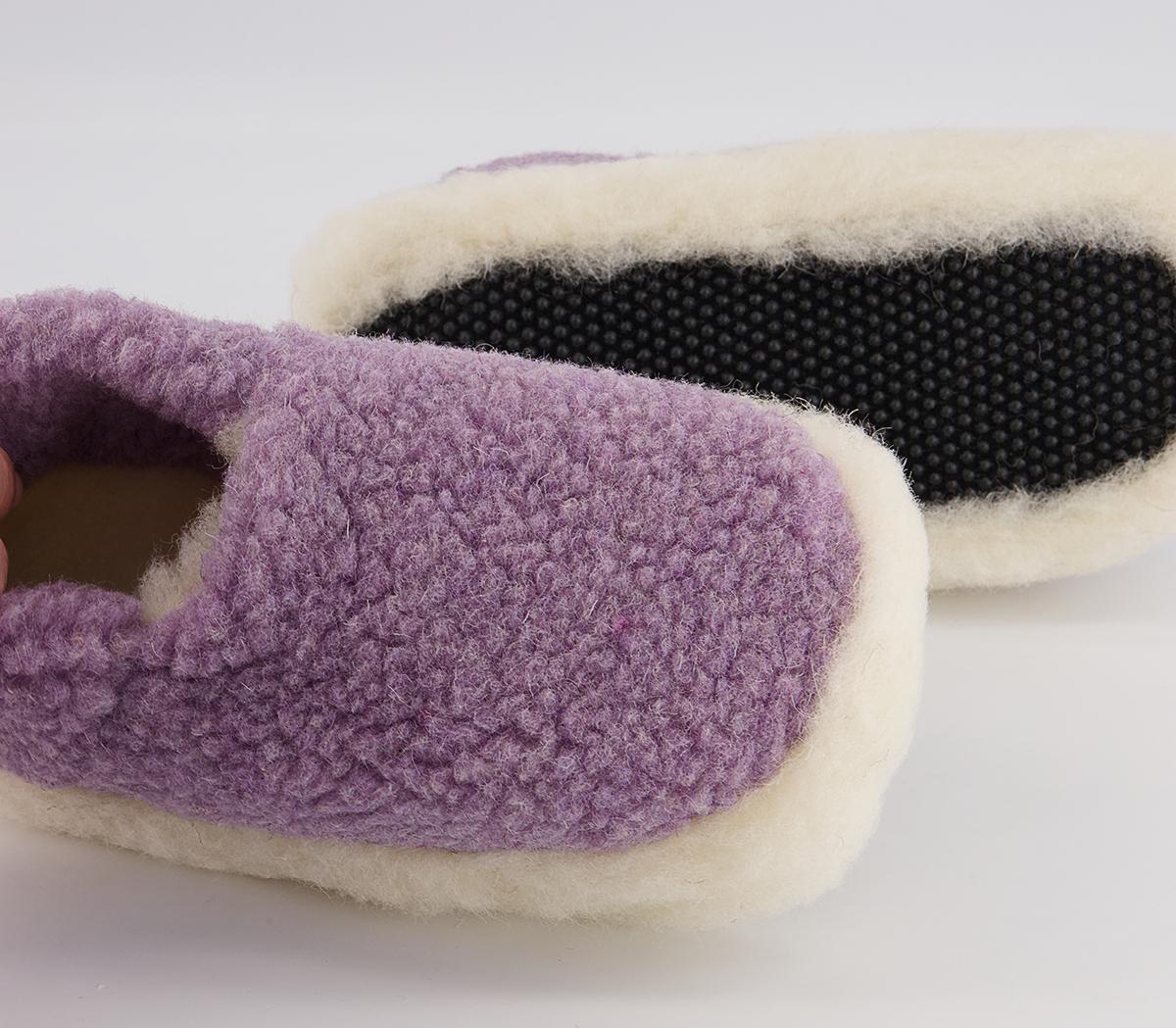Yoko Wool Yoko Wool Slippers Yoko Wool Yoko Wool Slippers Lavender