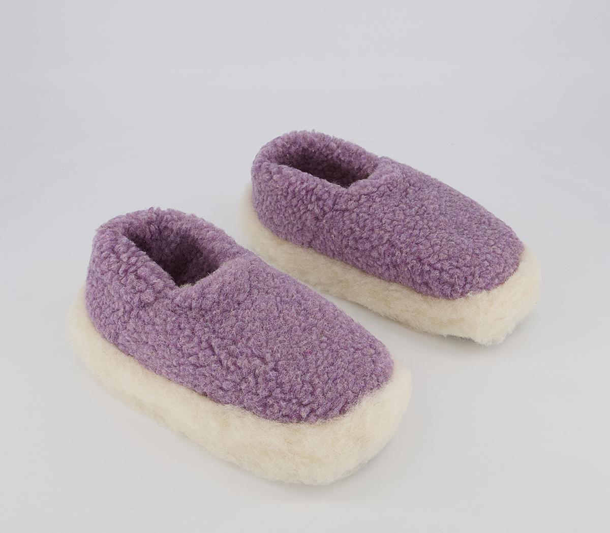 Yoko Wool Yoko Wool Slippers Yoko Wool Yoko Wool Slippers Lavender