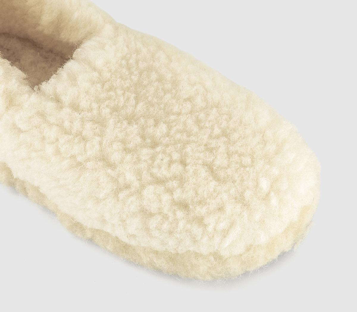 Yoko WoolYoko Wool SlippersNatural