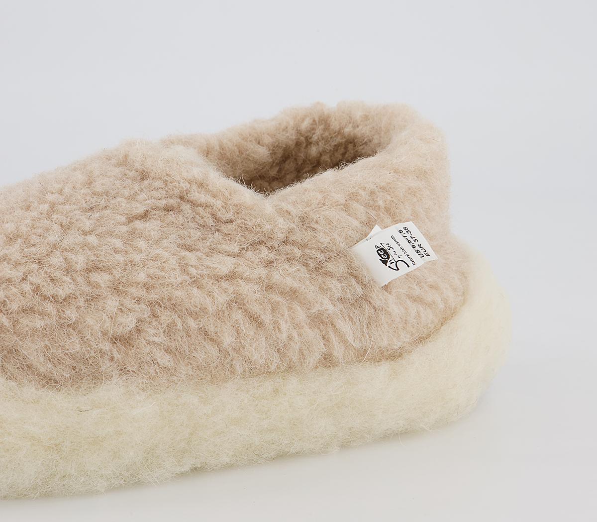 Yoko Wool Yoko Wool Slippers Yoko Wool Yoko Wool Slippers Nude