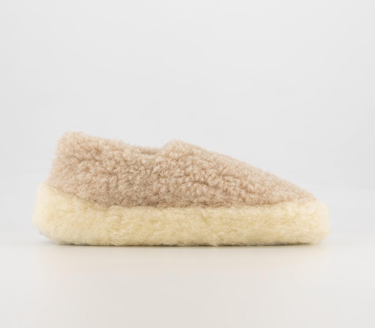 Slippers Beige Natural