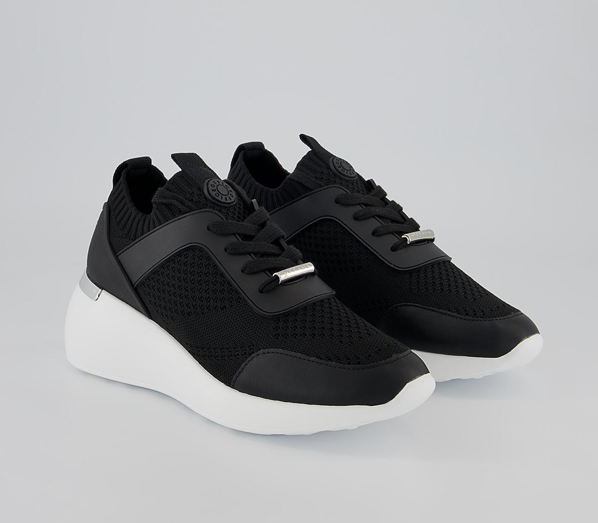 Office Foster Wedged Knitted Runners Office Foster Wedged Knitted Runners Black