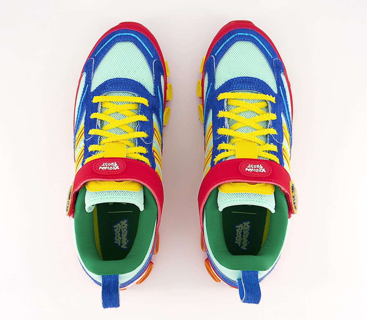 adidas Consortium Kf Strap Microbounce Trainers adidas Consortium Kf Strap Microbounce Trainers Multi Yellow Scarlet
