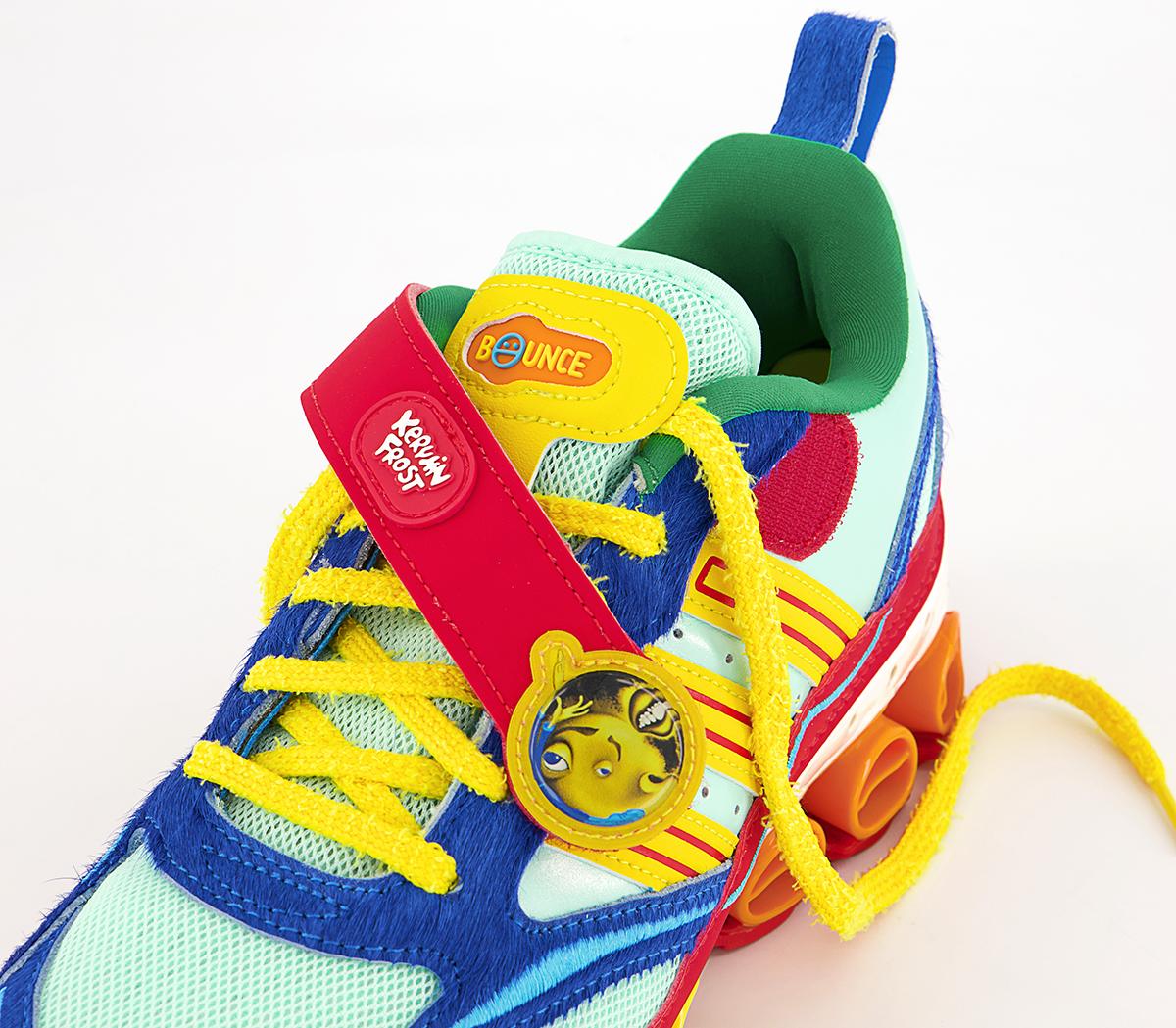 adidas Consortium Kf Strap Microbounce Trainers adidas Consortium Kf Strap Microbounce Trainers Multi Yellow Scarlet