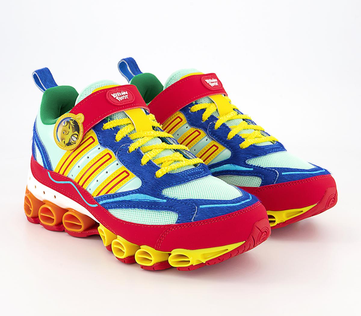 adidas Consortium Kf Strap Microbounce Trainers adidas Consortium Kf Strap Microbounce Trainers Multi Yellow Scarlet