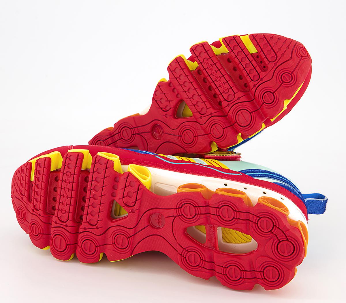adidas Consortium Kf Strap Microbounce Trainers adidas Consortium Kf Strap Microbounce Trainers Multi Yellow Scarlet