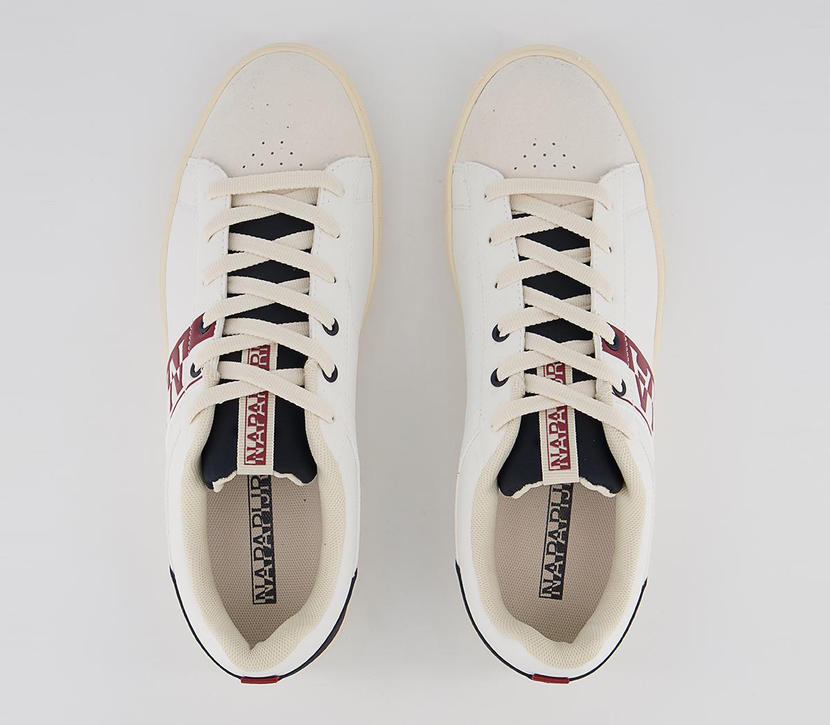 Napapijri Birch Trainers Napapijri Birch Trainers White Navy Red