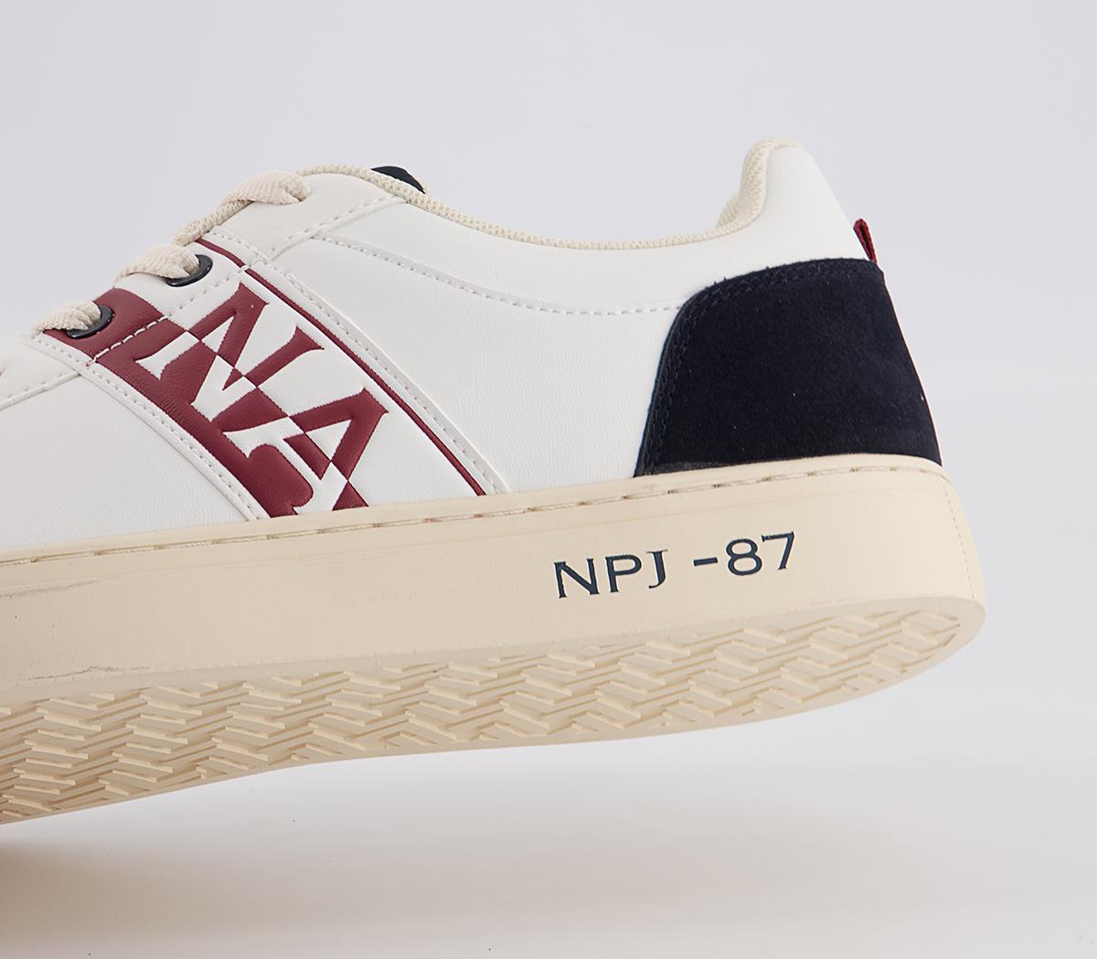 Napapijri Birch Trainers Napapijri Birch Trainers White Navy Red