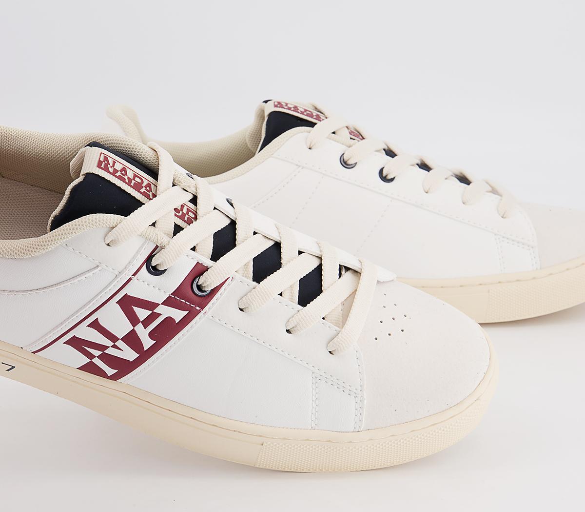 Napapijri Birch Trainers Napapijri Birch Trainers White Navy Red