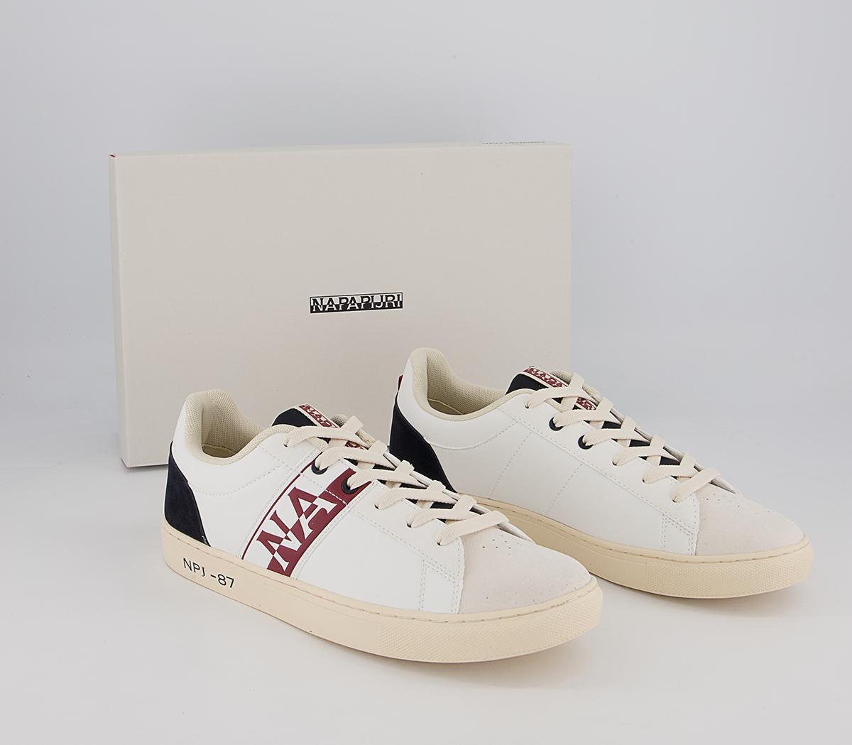 Napapijri Birch Trainers Napapijri Birch Trainers White Navy Red