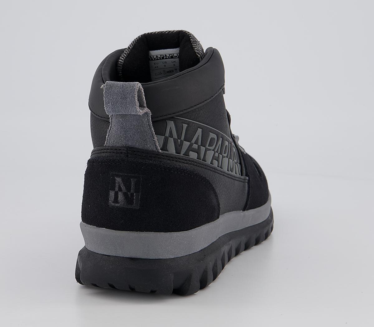 Napapijri Crag Mid Boots Napapijri Crag Mid Boots Black