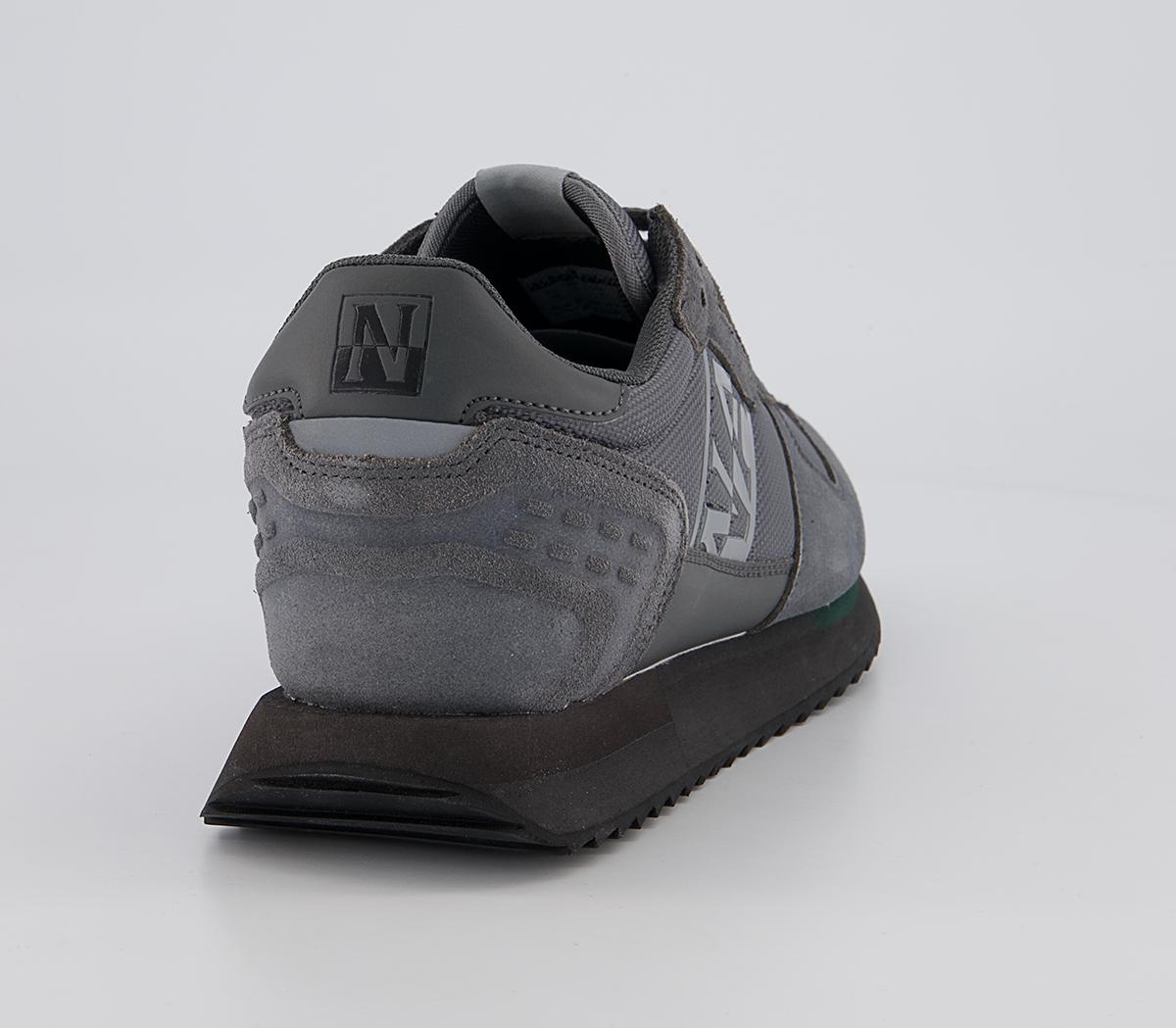 Napapijri Virtus Trainers Napapijri Virtus Trainers Dark Grey Solid