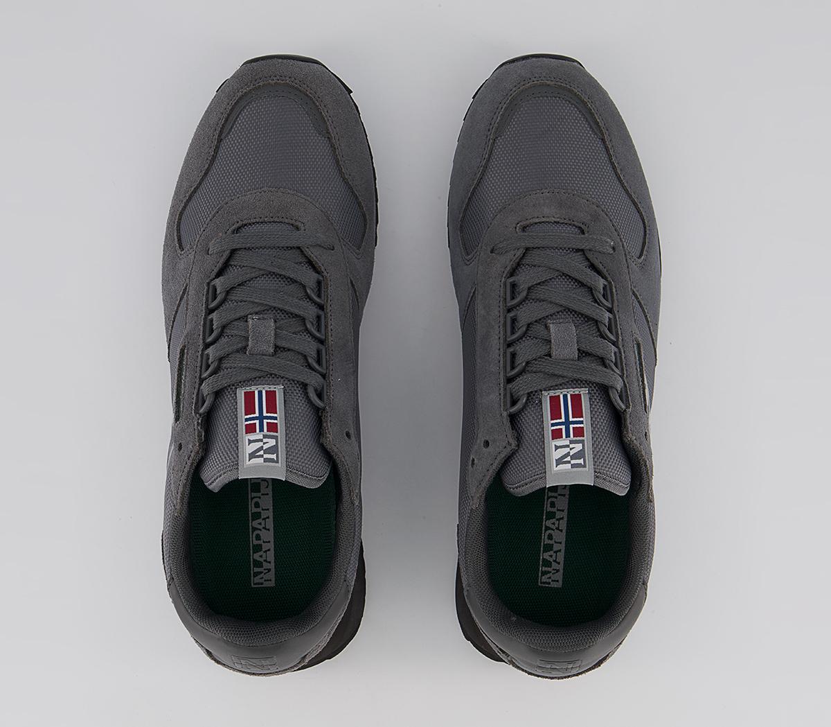 Napapijri Virtus Trainers Napapijri Virtus Trainers Dark Grey Solid