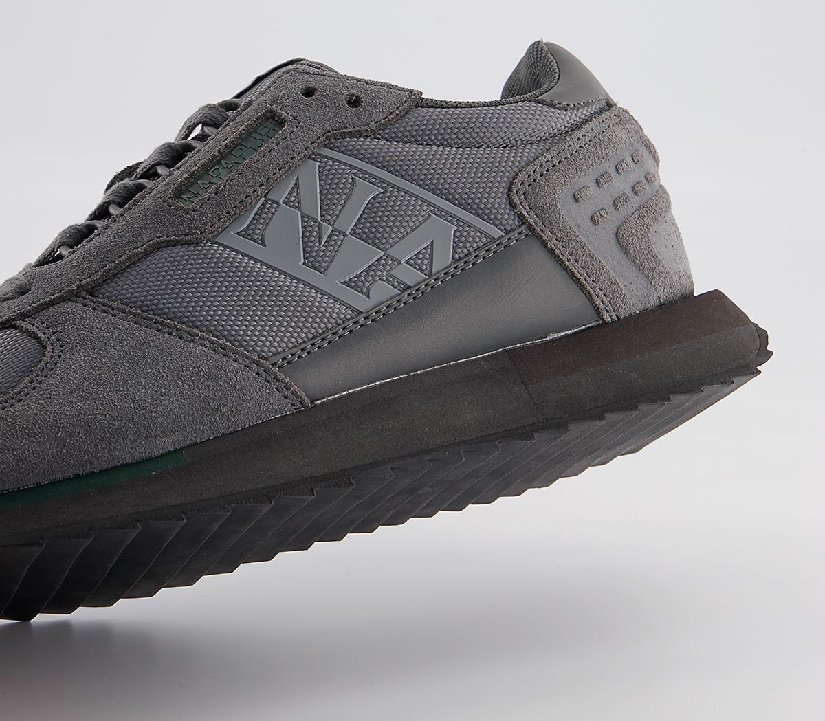 Napapijri Virtus Trainers Napapijri Virtus Trainers Dark Grey Solid