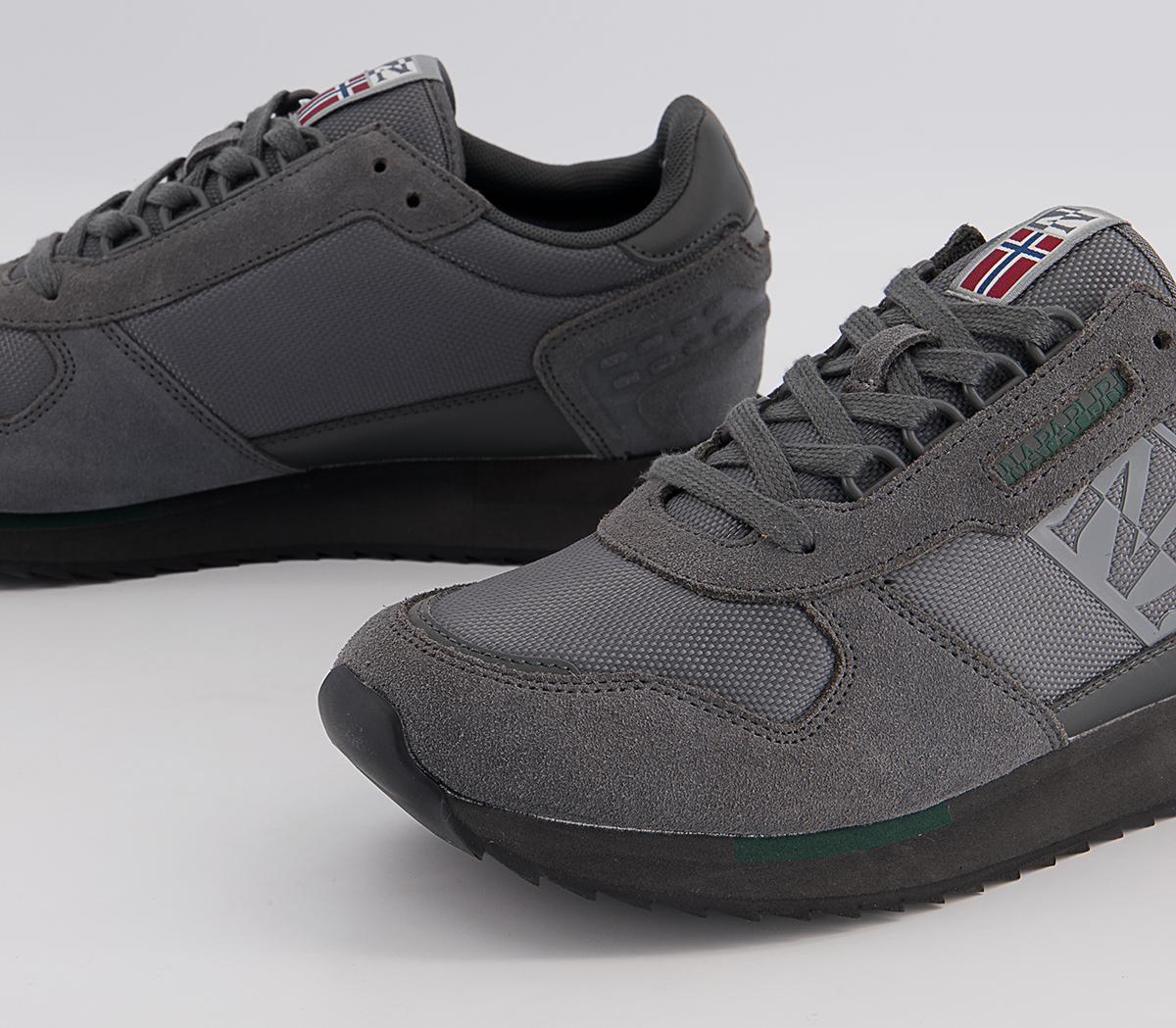 Napapijri Virtus Trainers Napapijri Virtus Trainers Dark Grey Solid