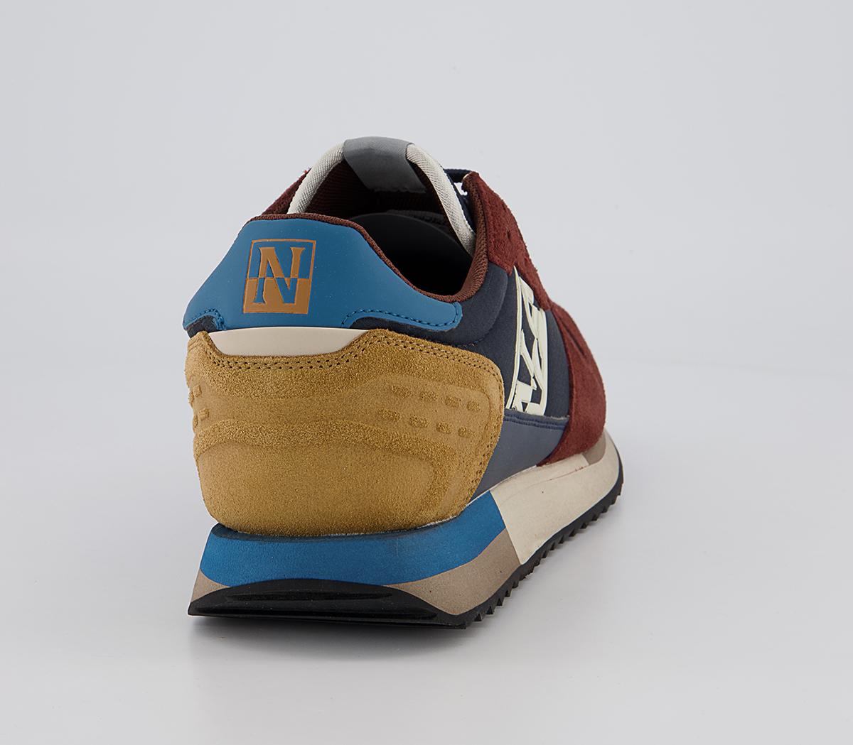 Napapijri Virtus Trainers Napapijri Virtus Trainers Brown Navy