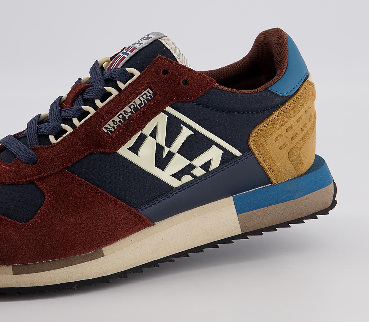 Napapijri Virtus Trainers Napapijri Virtus Trainers Brown Navy