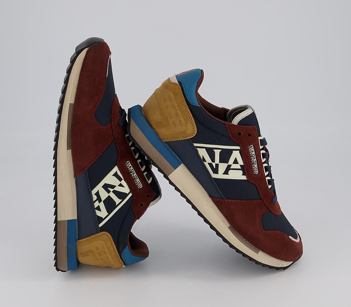 Napapijri Virtus Trainers Napapijri Virtus Trainers Brown Navy