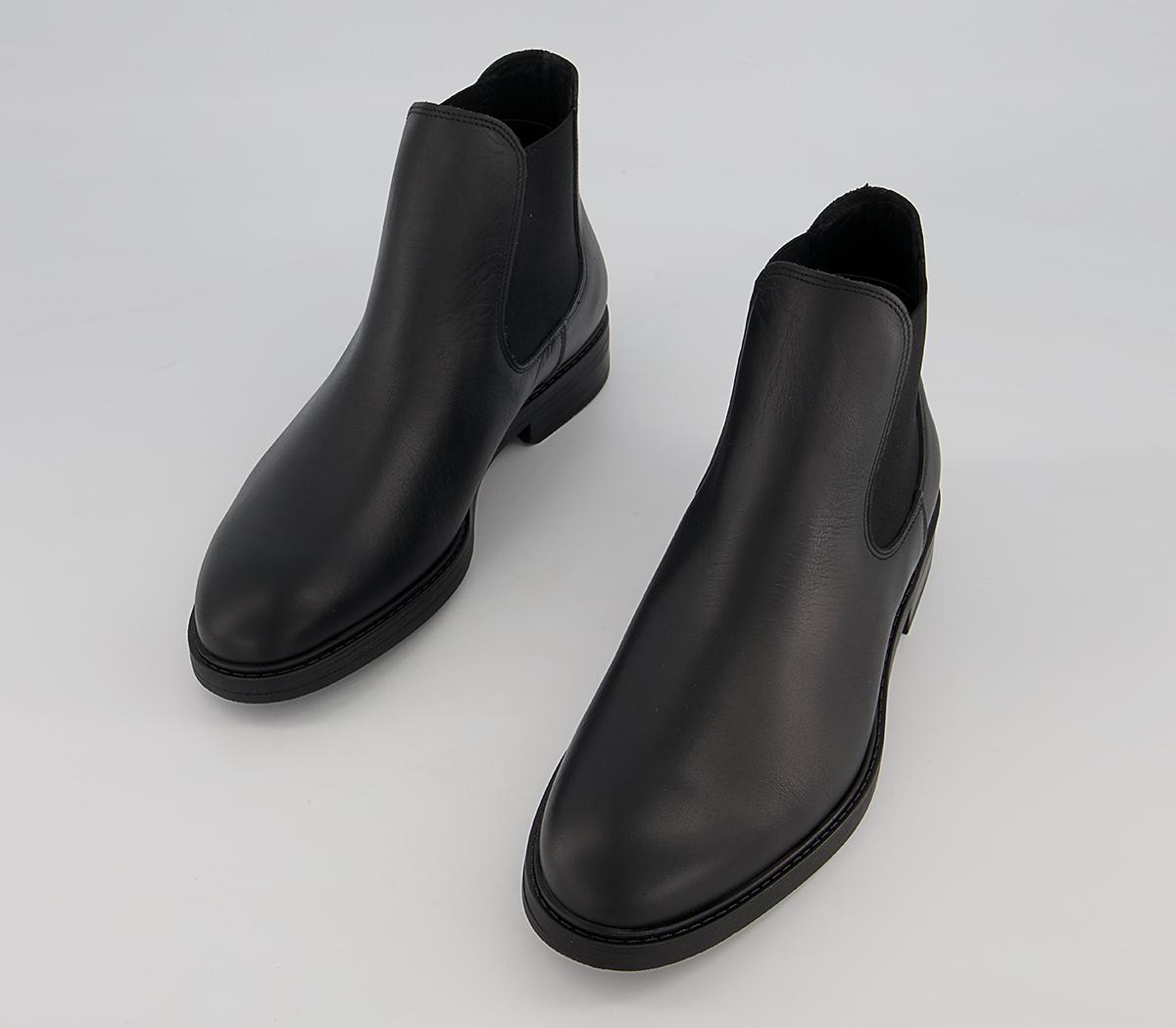 Selected Homme Blake Chelsea Boots Selected Homme Blake Chelsea Boots Black Leather