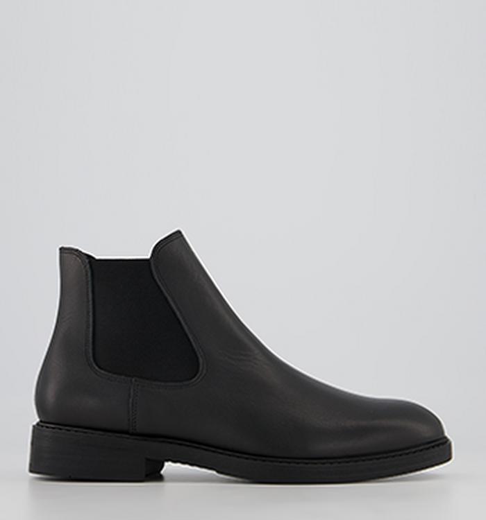 Selected Homme Blake Chelsea Boots Black Leather