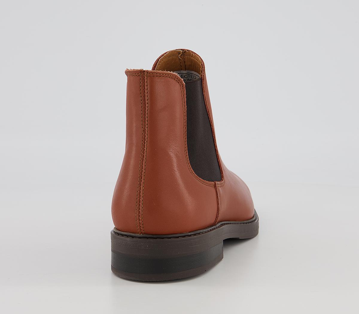 Selected HommeBlake Chelsea Boots Selected HommeBlake Chelsea BootsCognac