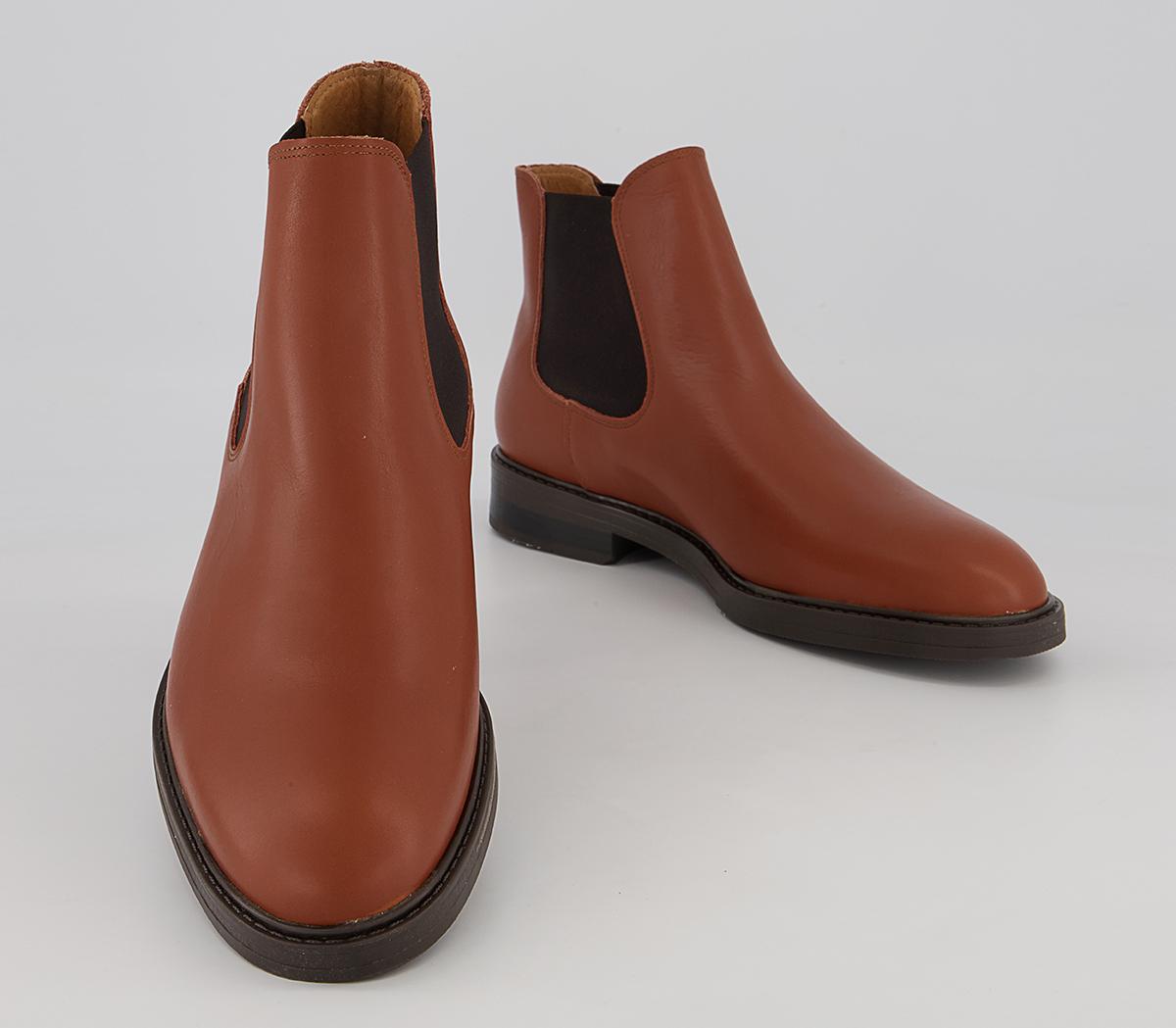 Selected HommeBlake Chelsea BootsCognac